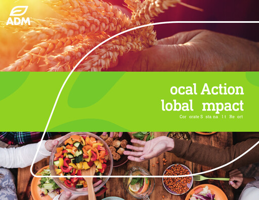 Thumbnail Archer Daniels Midland (ADM)
 Sustainability Report 2019