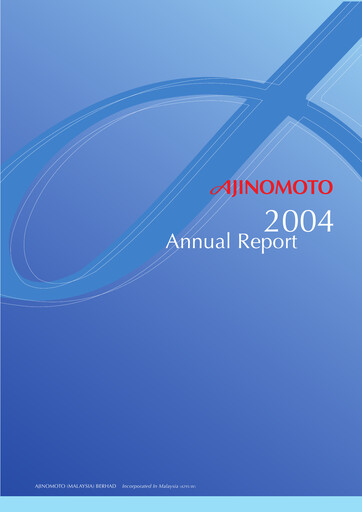 Thumbnail Ajinomoto (Malaysia) Annual Report 2004