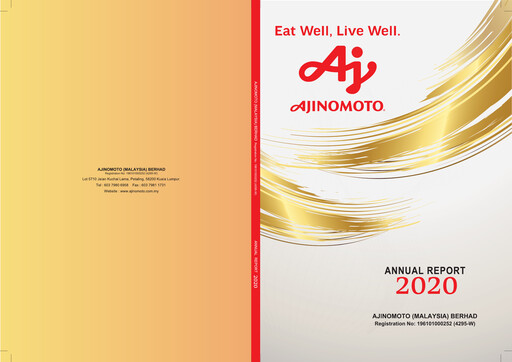 Thumbnail Ajinomoto (Malaysia) Annual Report 2020