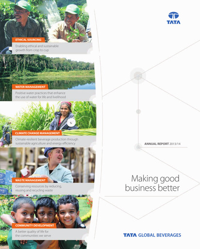 Thumbnail Tata Consumer Products
 Annual Report 2013-2014