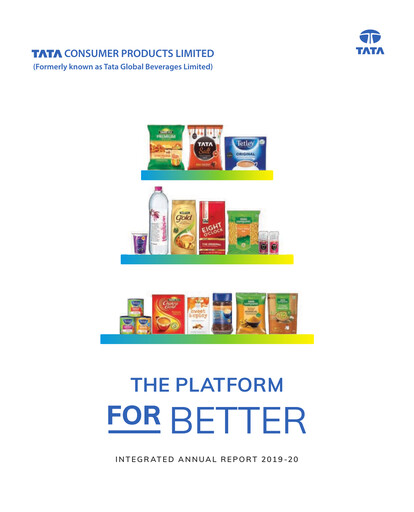 Thumbnail Tata Consumer Products
 Annual Report 2019-2020