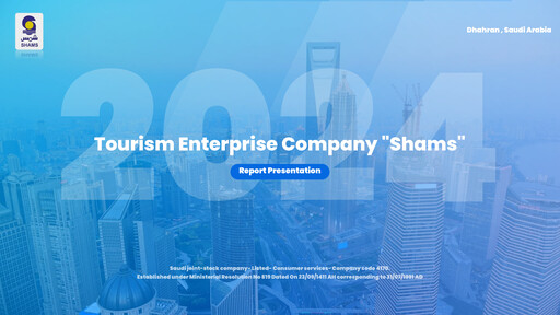 Thumbnail The Tourism Enterprise company (SHAMS) Annual Report 2023