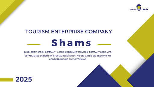 Thumbnail The Tourism Enterprise company (SHAMS) Annual Report 2025