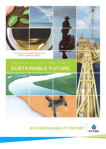 Thumbnail PTT Exploration and Production Sustainability Report 2013