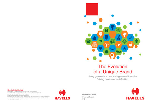 Thumbnail Havells India Annual Report 2013-2014