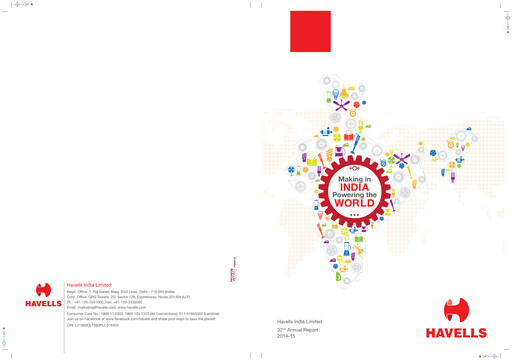 Thumbnail Havells India Annual Report 2014-2015