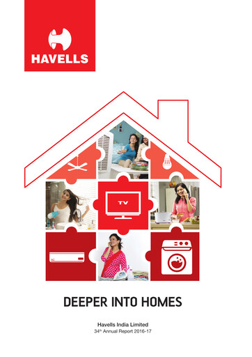 Thumbnail Havells India Annual Report 2016-2017