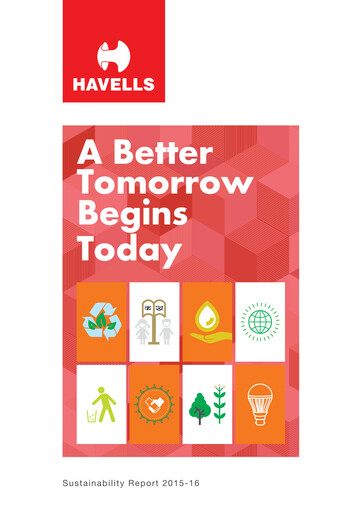 Thumbnail Havells India Sustainability Report 2015-2016
