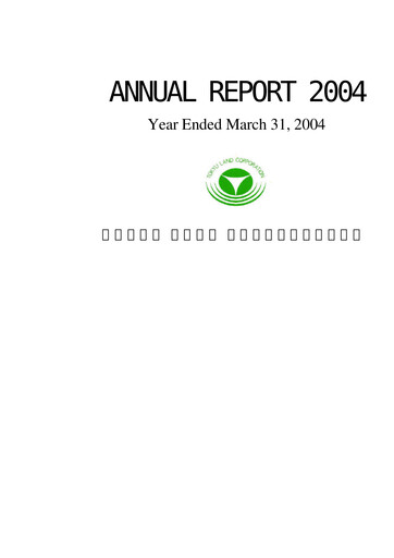 Thumbnail Tokyu Fudosan Holdings Annual Report 2004
