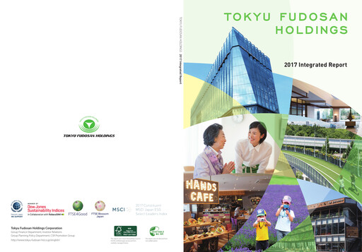 Thumbnail Tokyu Fudosan Holdings Annual Report 2017