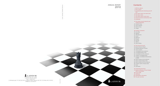 Thumbnail Investment AB Latour Annual Report 2010