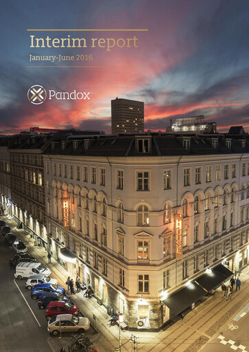 Thumbnail Pandox AB Half-year Report 2016-h1