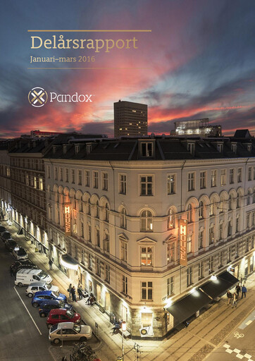 Thumbnail Pandox AB Quarterly Report 2016-q1