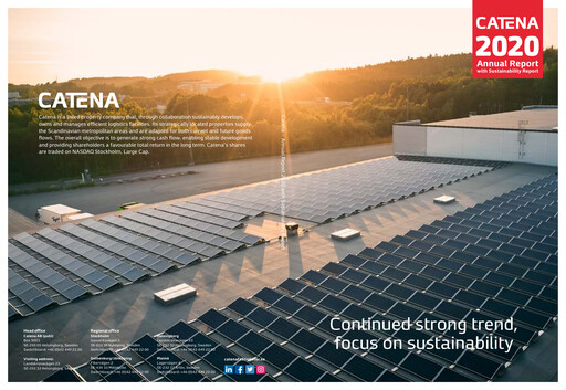 Miniature Catena AB Rapport annuel 2020