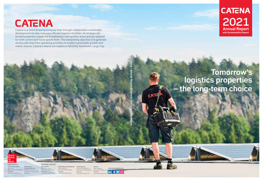 Miniature Catena AB Rapport annuel 2021