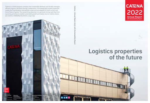 Miniature Catena AB Rapport annuel 2022