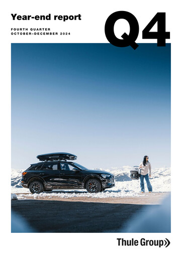 Thumbnail Thule Group AB Quarterly Report 2024-q4
