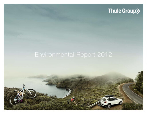 Thumbnail Thule Group AB Sustainability Report 2012