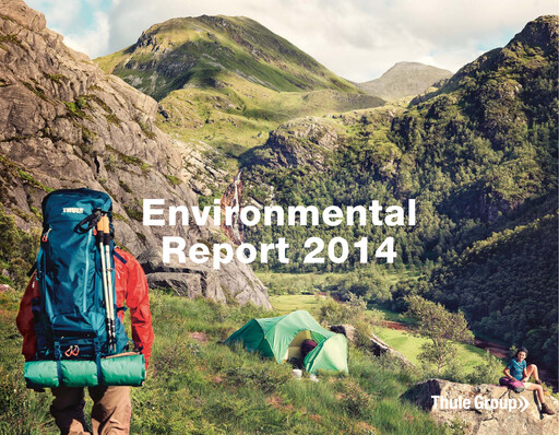 Thumbnail Thule Group AB Sustainability Report 2014