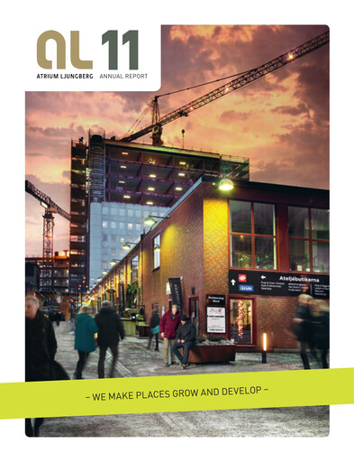 Miniature Atrium Ljungberg Rapport annuel 2011