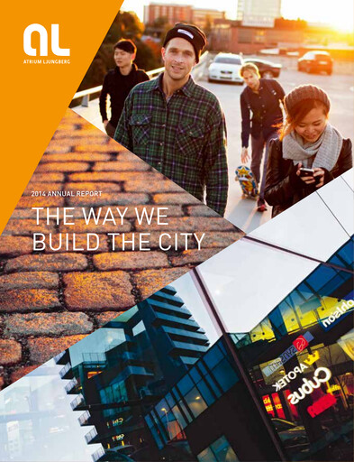 Miniature Atrium Ljungberg Rapport annuel 2014