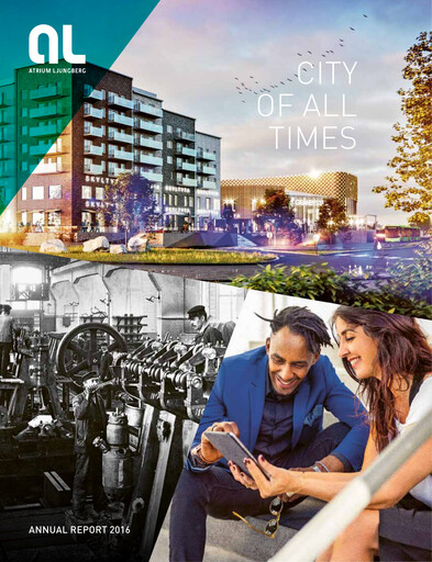 Miniature Atrium Ljungberg Rapport annuel 2016