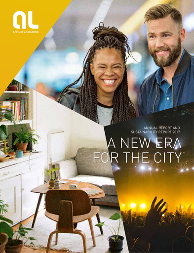 Miniature Atrium Ljungberg Rapport annuel 2017