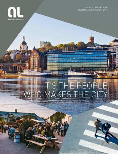 Miniature Atrium Ljungberg Rapport annuel 2018