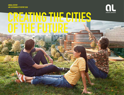 Miniature Atrium Ljungberg Rapport annuel 2020