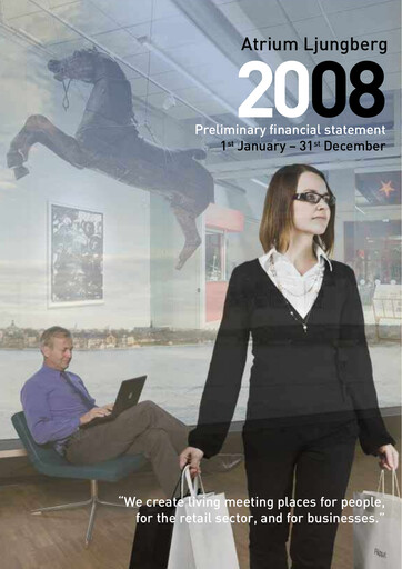 Thumbnail Atrium Ljungberg Financial Statement 2008