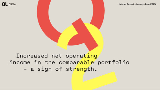 Thumbnail Atrium Ljungberg Half-year Report 2025-h1