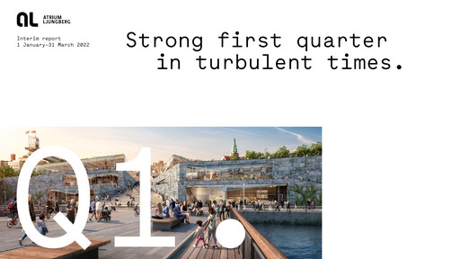 Thumbnail Atrium Ljungberg Quarterly Report 2022-q1