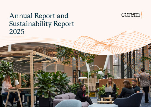 Vorschaubild Corem Property Group AB Jahresbericht 2025