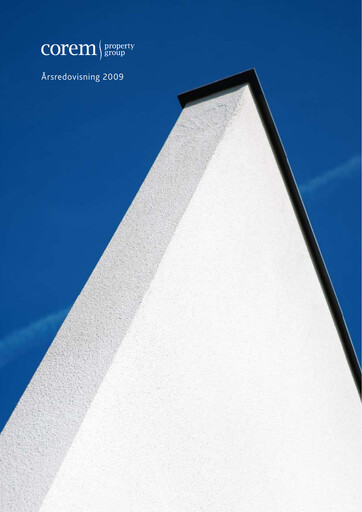 Miniature Corem Property Group AB Rapport annuel 2009