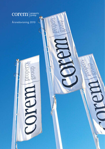 Miniature Corem Property Group AB Rapport annuel 2010