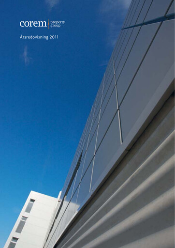 Miniature Corem Property Group AB Rapport annuel 2011