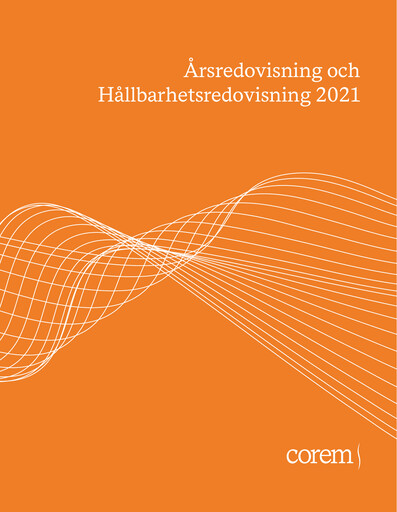 Miniature Corem Property Group AB Rapport annuel 2021