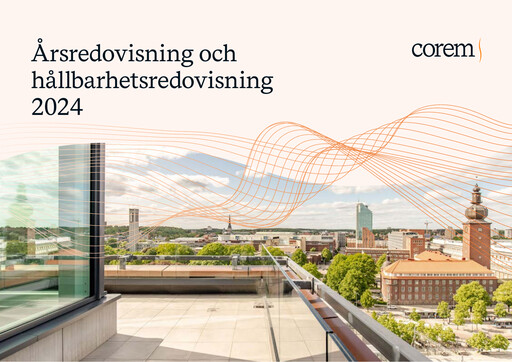 Miniature Corem Property Group AB Rapport annuel 2024