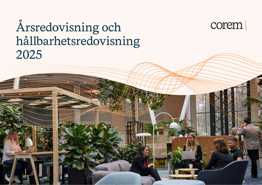 Vorschaubild Corem Property Group AB Jahresbericht 2025