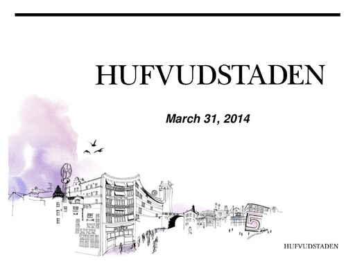 Thumbnail Hufvudstaden AB Quarterly Report 2014-q1
