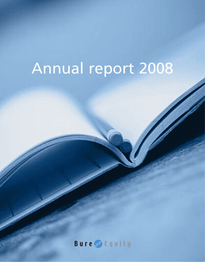 Miniature Bure Equity AB Rapport annuel 2008