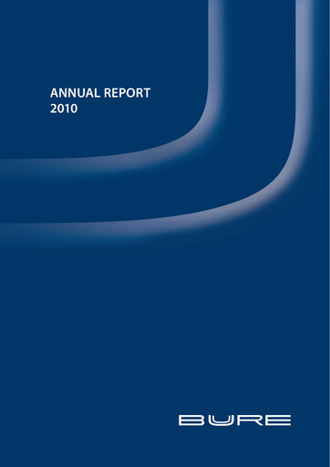 Miniature Bure Equity AB Rapport annuel 2010