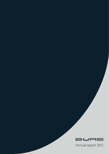 Miniature Bure Equity AB Rapport annuel 2012