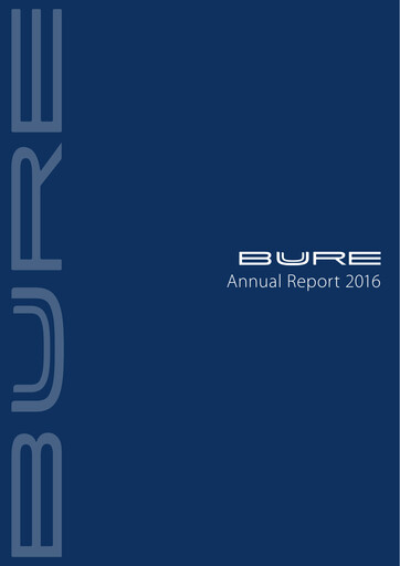 Miniature Bure Equity AB Rapport annuel 2016