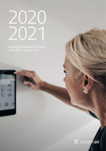 Thumbnail Systemair AB Annual Report 2020-2021