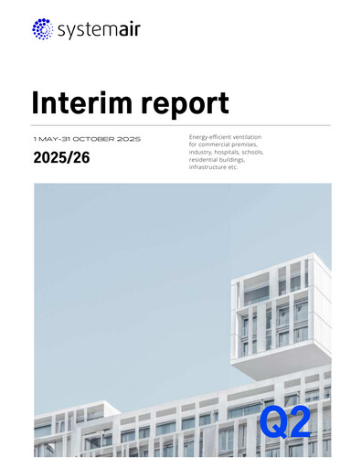 Thumbnail Systemair AB Quarterly Report 2025-q2