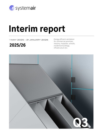 Thumbnail Systemair AB Quarterly Report 2025-q3