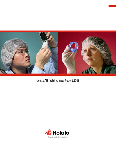 Thumbnail Nolato AB Annual Report 2005