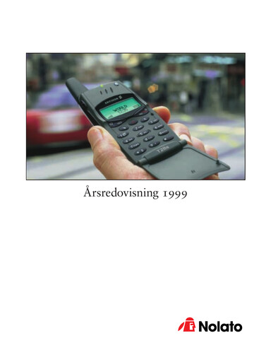 Thumbnail Nolato AB Annual Report 1999