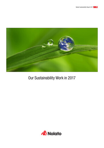 Thumbnail Nolato AB Sustainability Report 2017